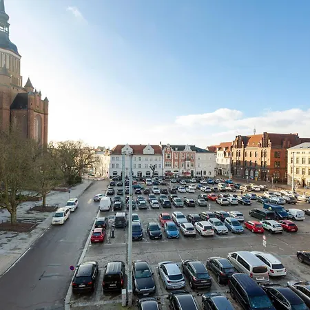 아파트 Altstadt-studios Neuer Markt 슈트랄준트